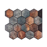 Copper Peel and Stick Wall Tiles